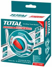 TOTAL TMT11206 Μετροταινία 20m X 12,5mm
