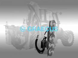GRAECUS HD5 Πριόνι Κλαδέματος Με 5 Δίσκους Προσαρμοζόμενο Στους Καταστροφείς BTK